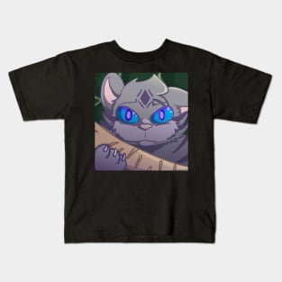 Jayfeather and his stick Kids T-Shirt